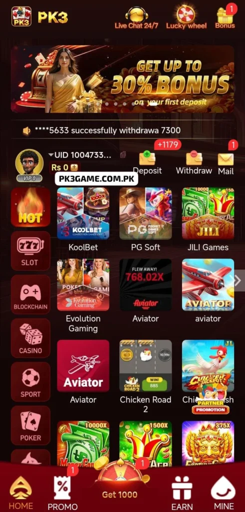 PK3 Game latest version